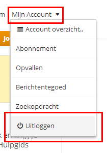 Uitloggen